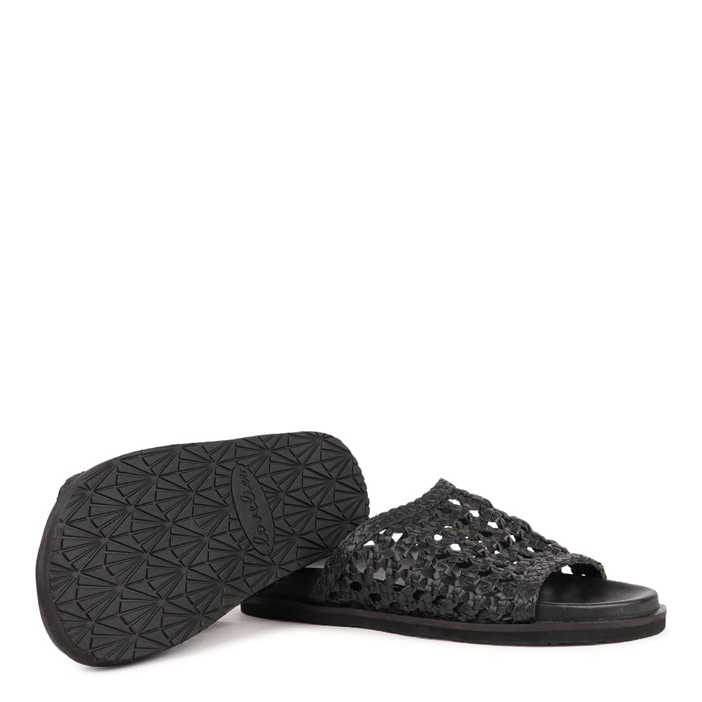 Lovelies Studio - Positano — a beautifully handcrafted leather sandal that blends feminine elegance with everyday comfort. Designed with a wide, handwoven leather strap and a soft leather insole for a natural, comfortable feel.

Crafted from vegetable-tanned leather, the supple yet durable straps are made to age beautifully over time. Finished with a durable rubber outsole for reliable grip, Positano offers both stability and ease—perfect for relaxed daytime wear and more refined evening occasions.