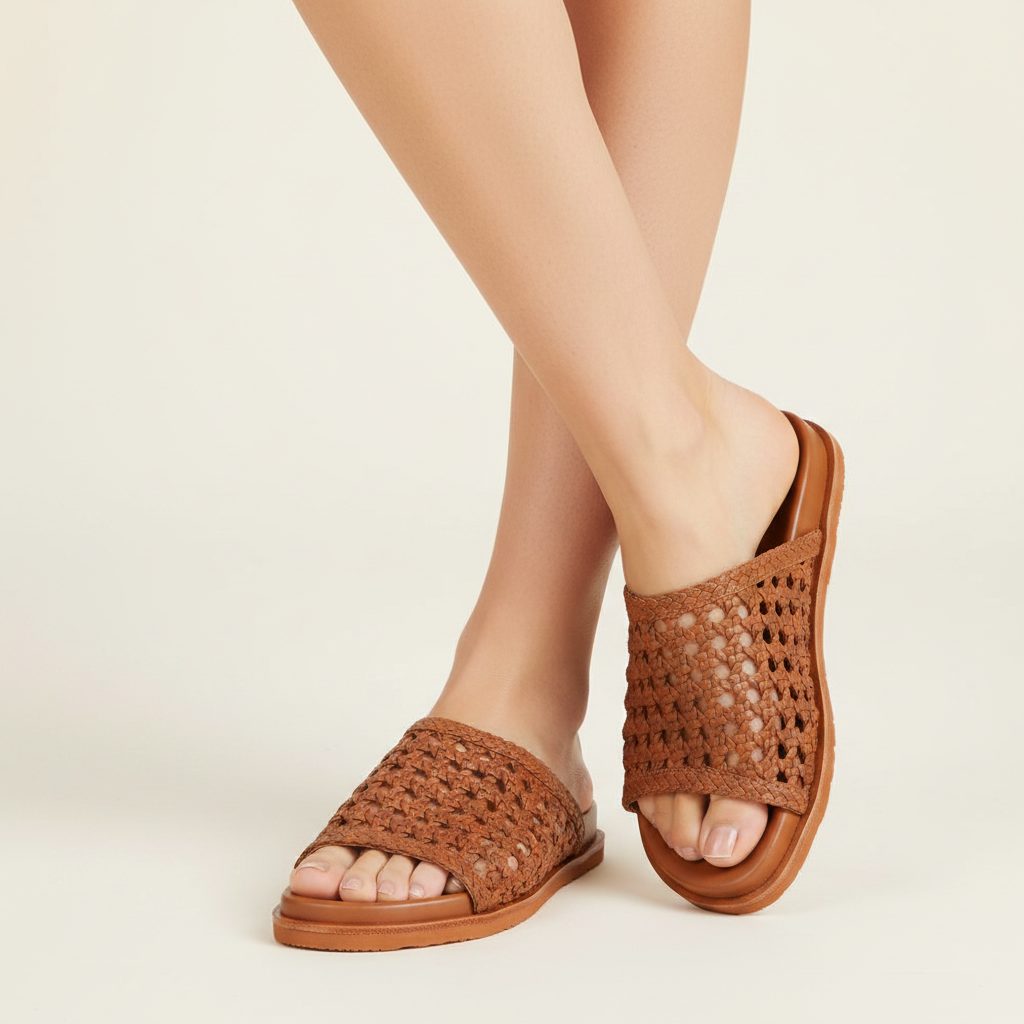 Positano - Hand woven leather sandal