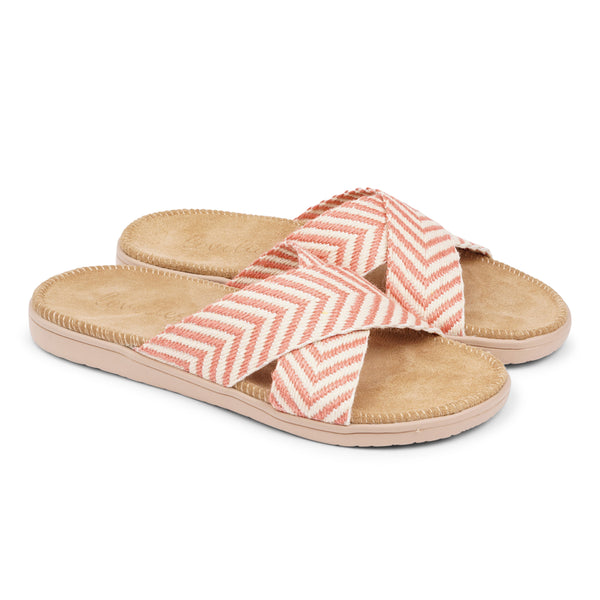 The bast straps of the Pujols sandals contribute to their bohemian charm. Made from durable and sustainable material, these straps wrap around your feet securely, offering a snug and comfortable fit. The soft texture of the bast enhances the overall appeal of the sandals, making them a versatile choice for various occasions.