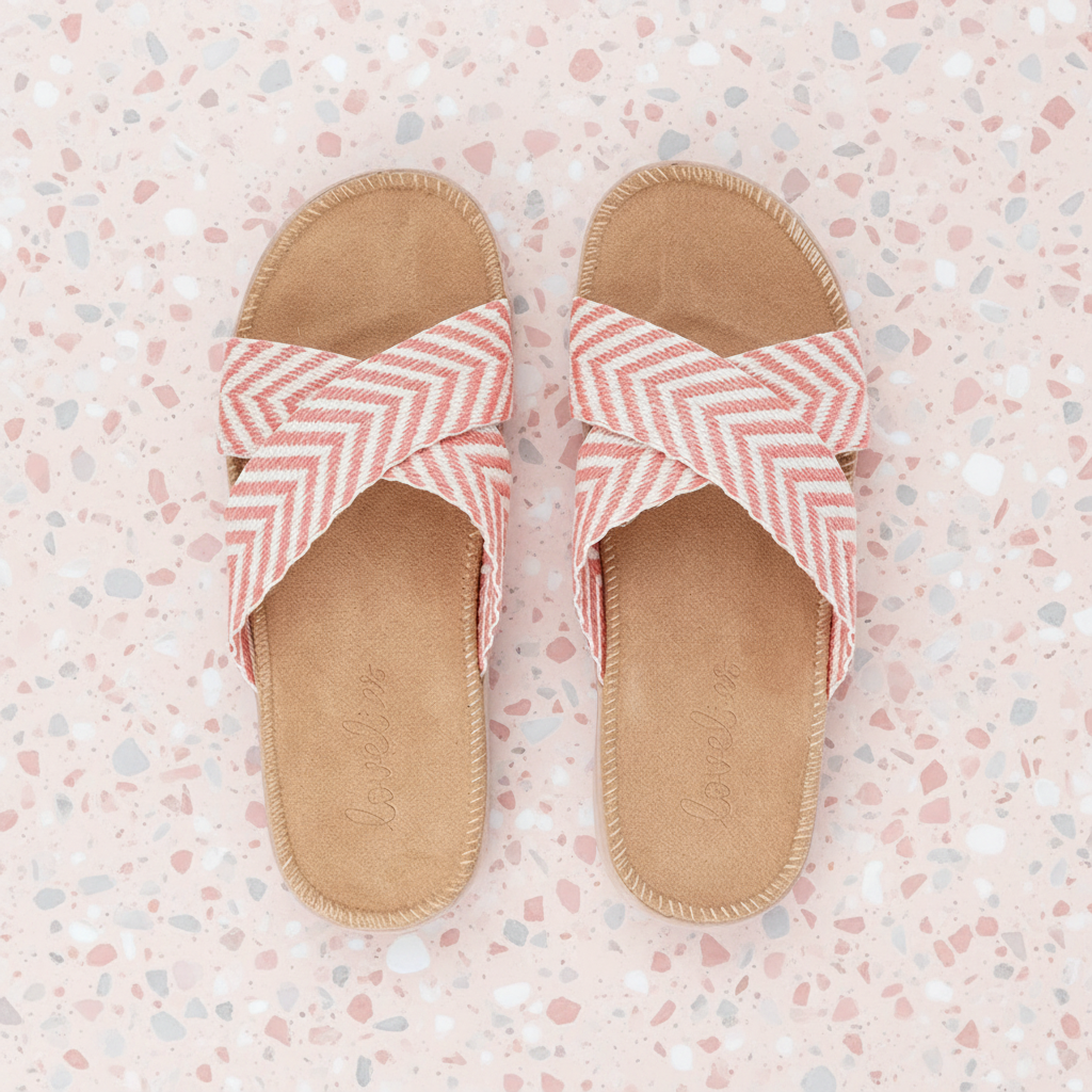 Pujols - Sandal with woven bast straps