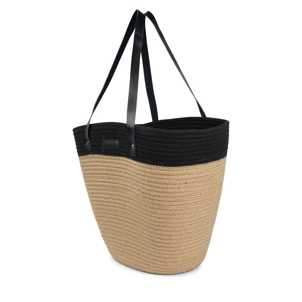 Lovelies Studio - Meet your new go-to bag for everyday adventures. Our cotton rope tote is designed for both style and practicality, with a beautifully textured body crafted from durable cotton rope. The soft buffalo leather shoulder handles add a touch of luxury while ensuring a comfortable fit, even when you're carrying a full load. Perfectly sized for grocery runs, picnics in the park, or casual days out, this tote easily combines functionality with effortless charm.