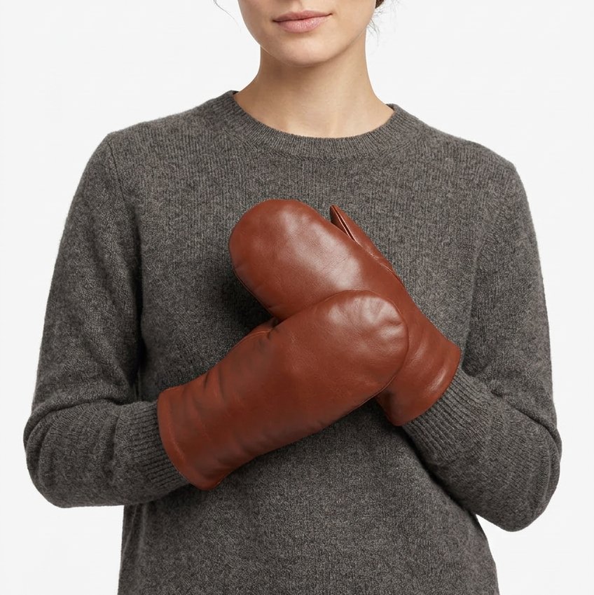 Ravenna - Premium Leather Mittens
