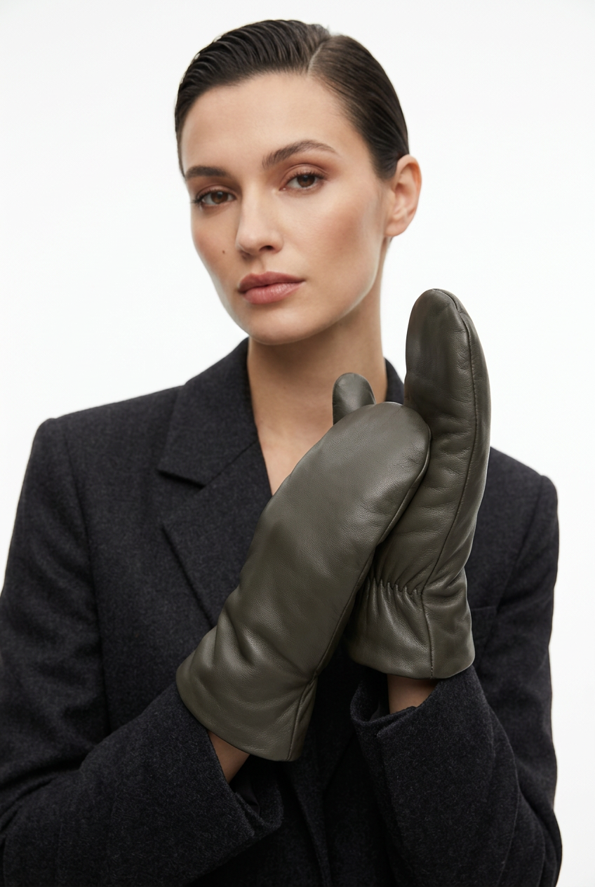 Ravenna - Premium Leather Mittens
