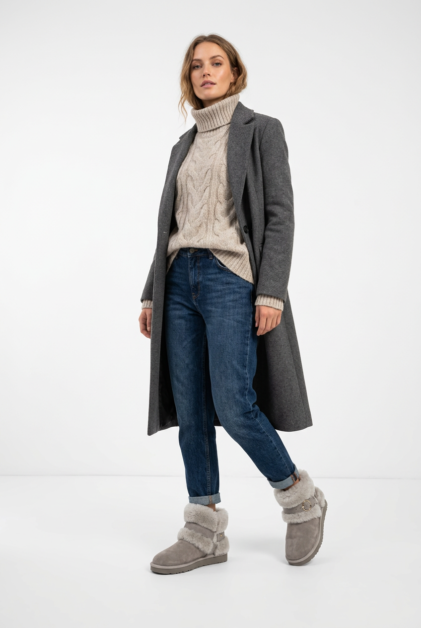 Rioda - Double faced shearling Boots