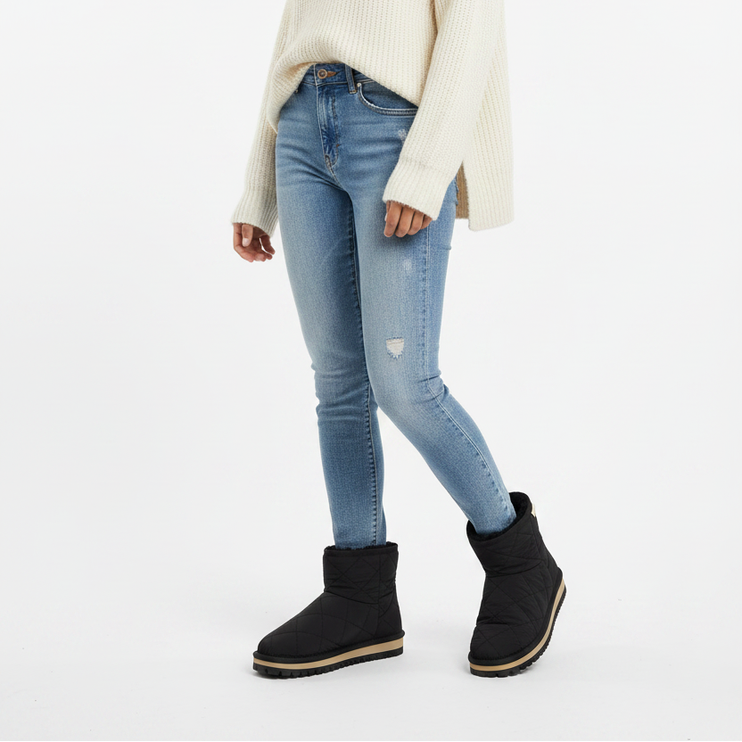 Roteck - Nylon boots with Shearling