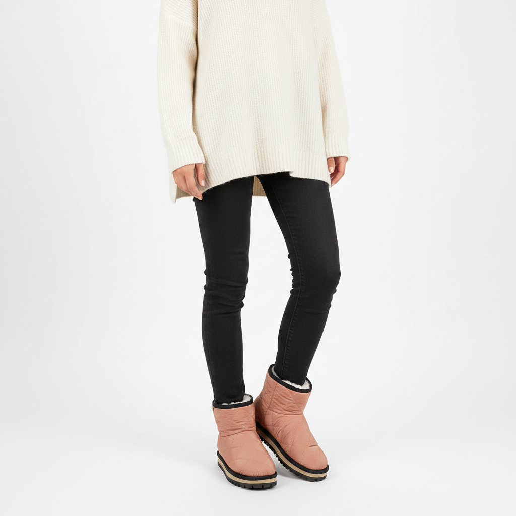 Roteck - Nylon boots with Shearling