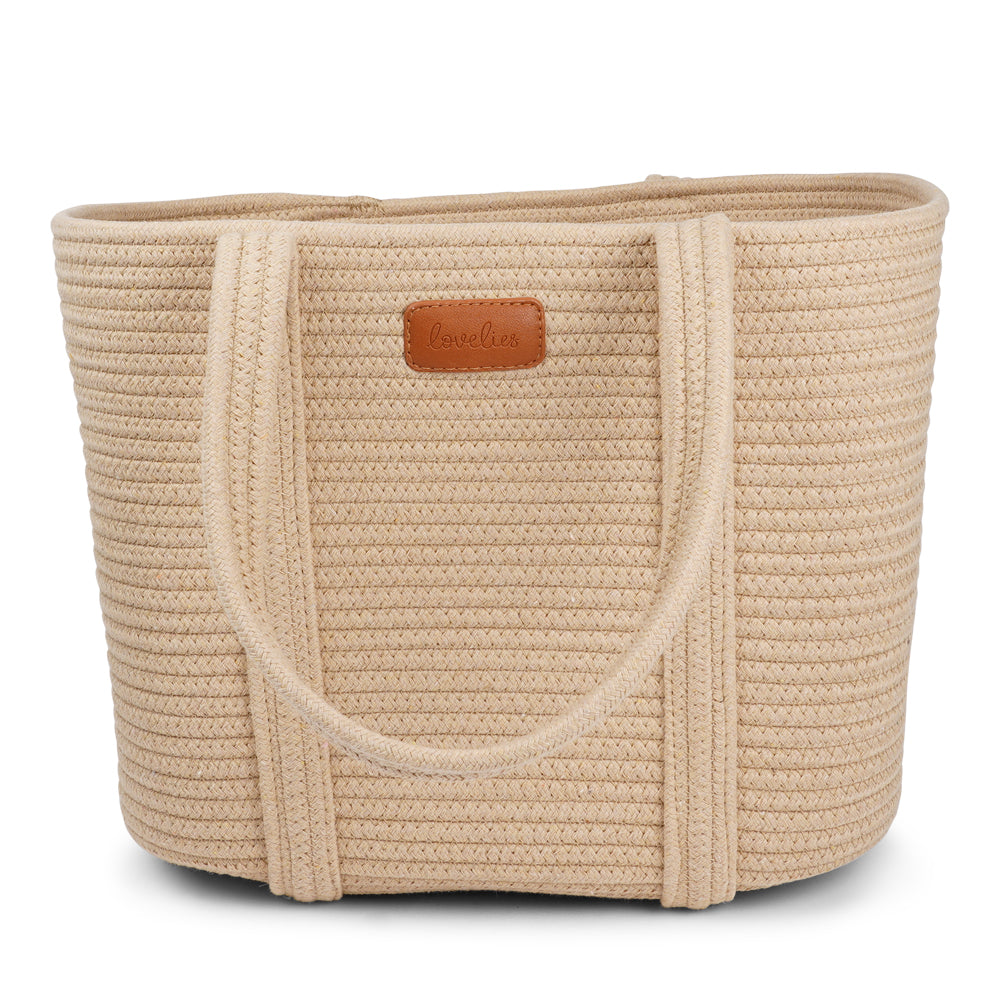 Say hello to&nbsp;Sabadi, the perfect cotton rope tote that combines cool style and everyday practicality. Crafted from durable, beautifully textured cotton rope, Sabadi offers a lightweight yet sturdy design, ideal for everything from grocery runs to beach days.

Its relaxed, effortless look makes it a versatile addition to your wardrobe, while the spacious interior keeps all your essentials close at hand. With Sabadi, carrying your everyday favorites has never looked so good.