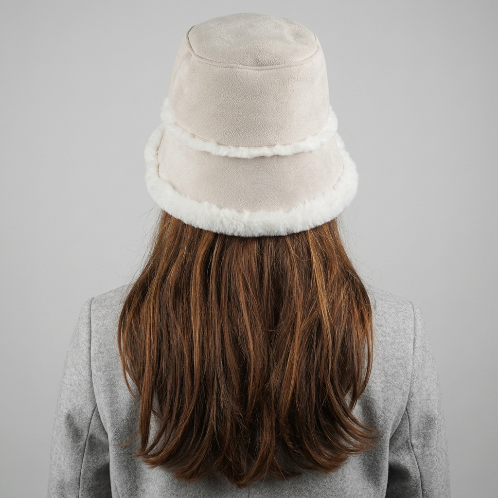 Semeru - Bonnet en peau lainée
