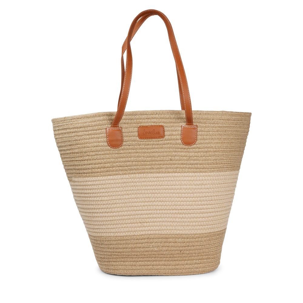 Lovelies Studio - Introducing the Simius jute rope bag, the perfect blend of sustainable style and practical design. This large tote bag features a secure zip closure to keep your belongings safe, while the long shoulder handles crafted from vegan leatheroffer both comfort and durability.
Whether you’re heading to the beach, shopping, or on your way to a casual outing, Simius is your go-to companion for every occasion. Spacious, stylish, and eco-friendly, it’s the perfect addition to any wardrobe.