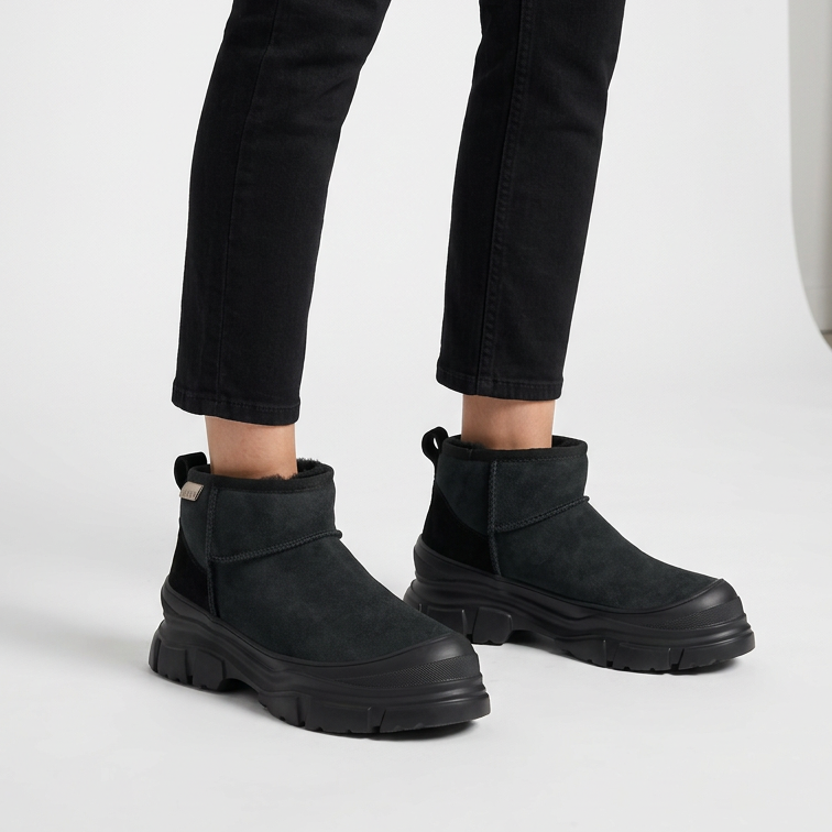Taipana-laarzen van laag shearling-paneel