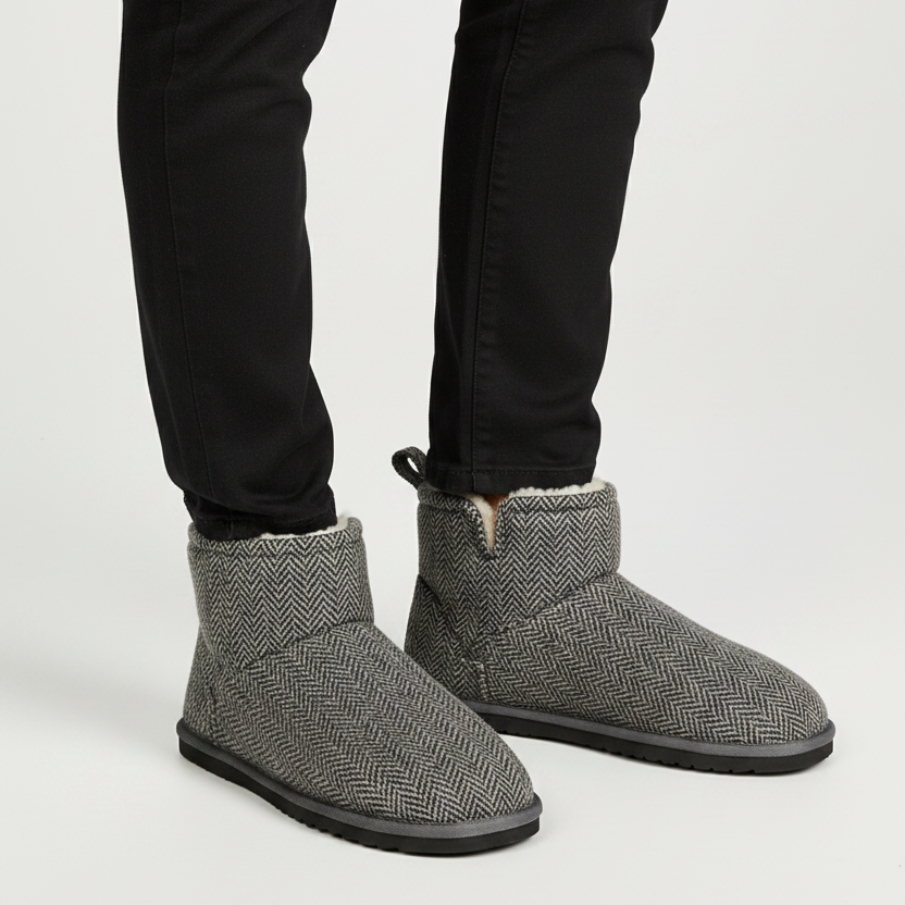 Tatlow Wool - Wool Boots with Shearling Lining