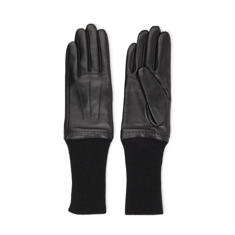 Udine – Lambskin Gloves with Extended Knit Cuff