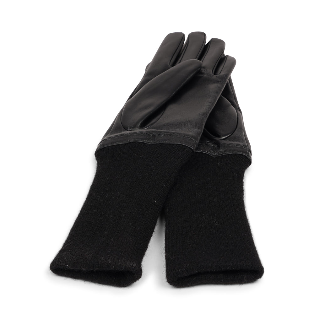 Udine – Lambskin Gloves with Extended Knit Cuff