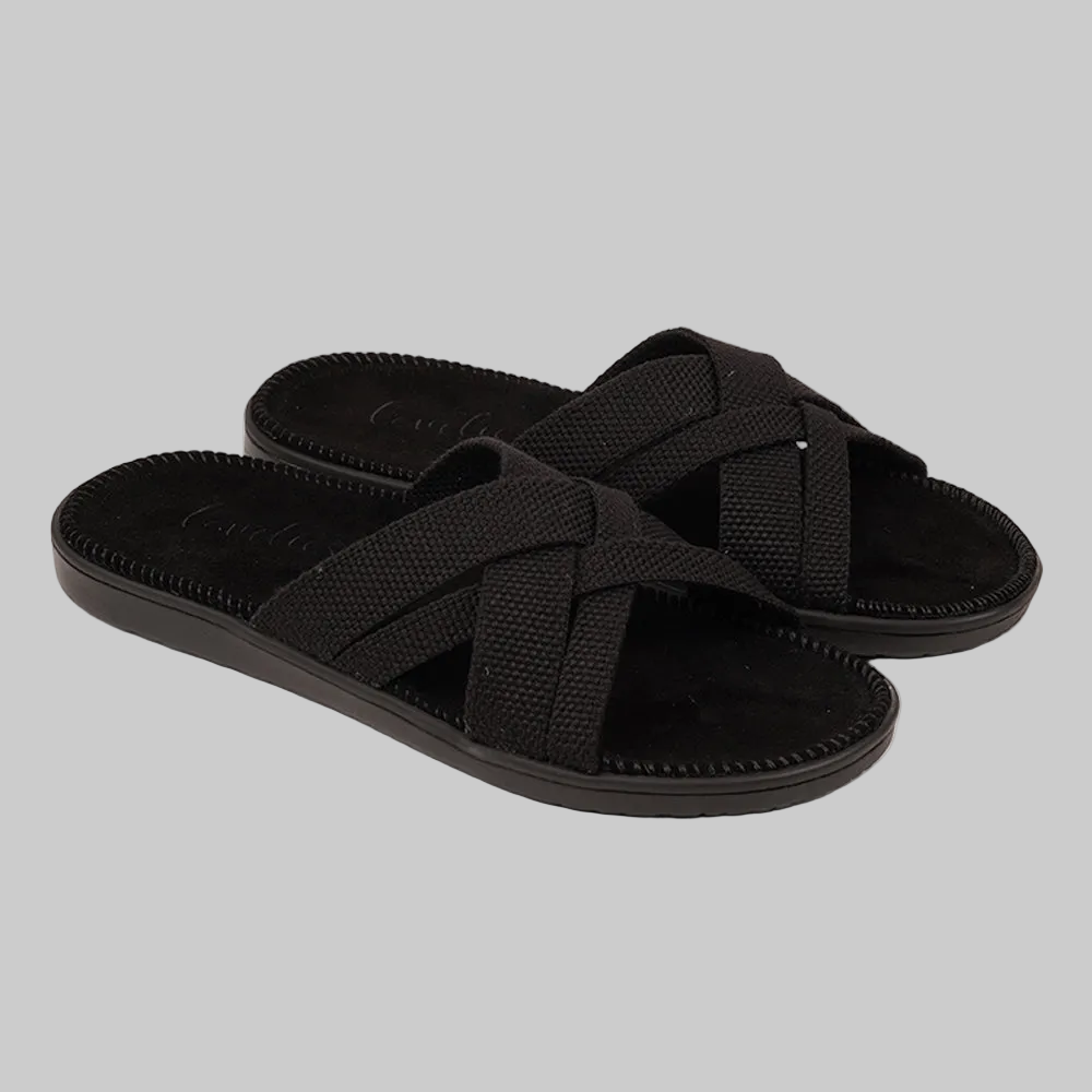 Unawatuna - Soft suede sole & woven straps
