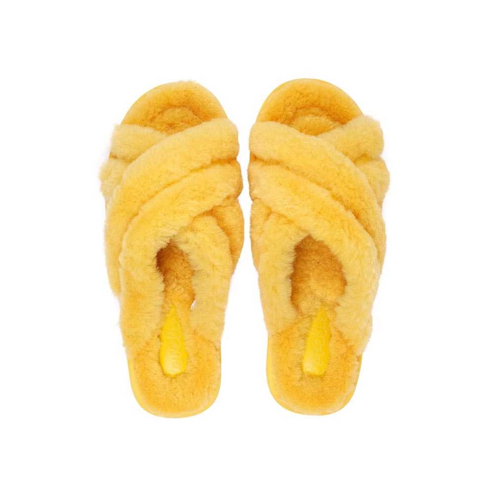 Lovelies - VIK Slippers. Lovelies shearling slippers are the essence of comfortability. When you’re in the need of surrounding your feet in soft and warm slippers, Lovelies shearling slippers are the answer. With soft and durable soles, warm shearling and a gorgeous design, you’ll never want to wear any other home-shoe to make you feel at ease.