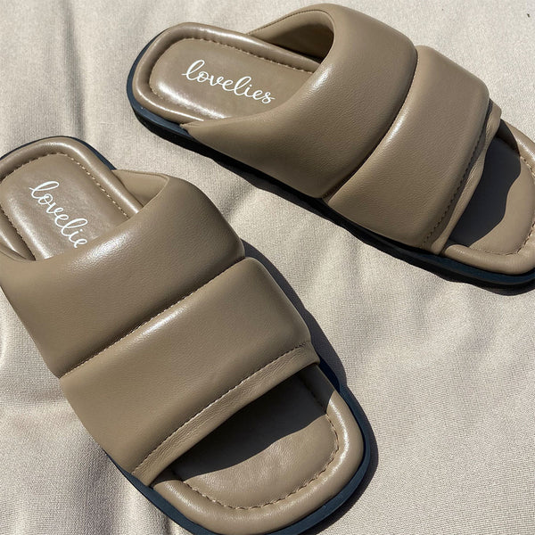 Vesime - Puffy slip-on sandals