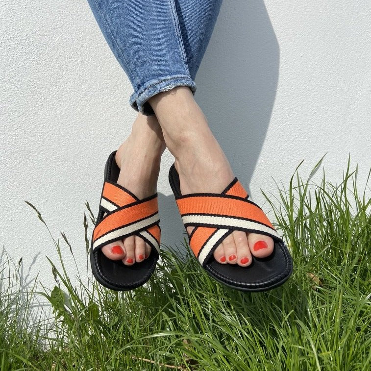 Biarritz - Cross straps sandal