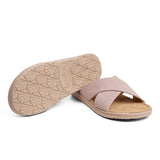 Lovelies Studio -  Bellevue cross suede sandal with the most comfortable rubber sole which is covered in exclusive suede. The sandal has a wonderful feminine look and will match your summer dresses and light blue jeans perfectly. Enjoy your lovelies !