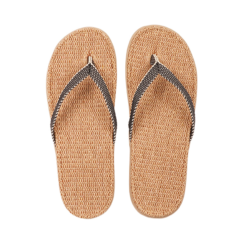 Lovelies Bonete Jute flip flops. The rubber sole is light, soft and very comfortable. The best summer flip flops and in many colors.