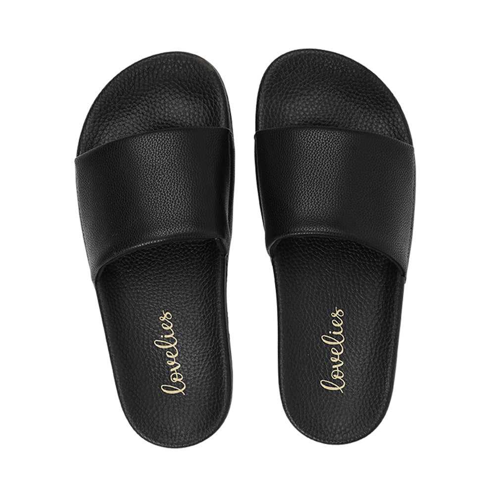 Burling - Vegan Leather Slides