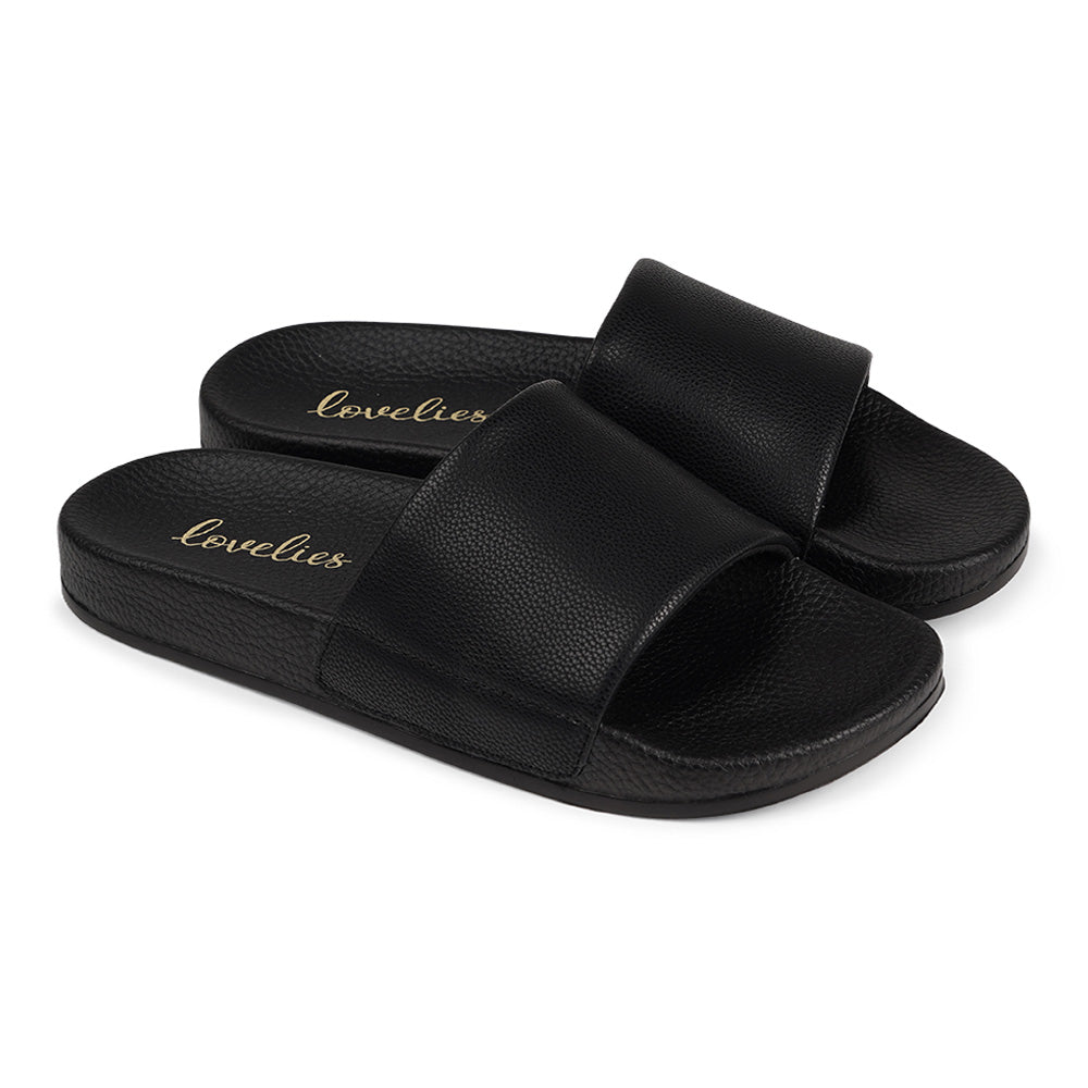 Burling - Vegan Leather Slides