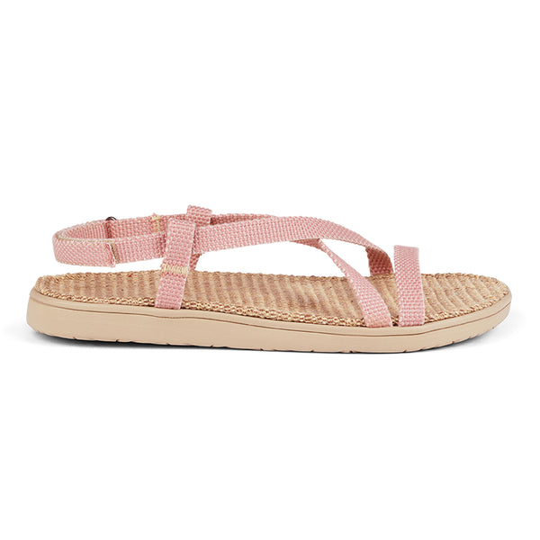 Lovelies Dei Due Mari Sandals, Soft rubber sole with cotton straps. 