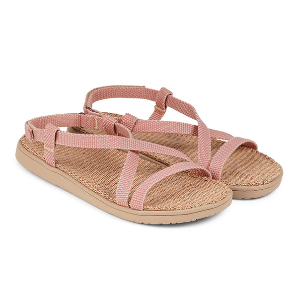 Lovelies Dei Due Mari Sandals, Soft rubber sole with cotton straps. 