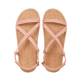 Lovelies Dei Due Mari Sandals, Soft rubber sole with cotton straps. 
