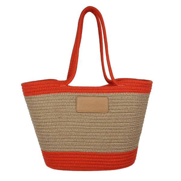 For those cheerful springdays and warm sunny summerdays all you need is a gorgeous beach bag.  Lovelies has made an elegant one in cotton and recycled polyester and it comes in 8 beautiful colours.    Whether you’re off to a picnic, shopping or a lazy day at the beach, a Lovelies beach bag will be your all-time favourite companion.
