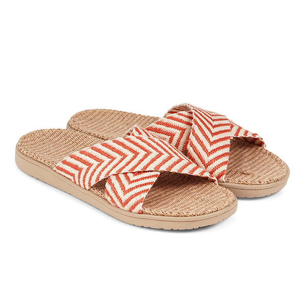 With great comfort and beautiful summer colors. The butter soft rubber sole is covered with fine natural jute for the best fit, style and comfort. The crossing bast straps are special designed and in wonderful colors for the Lovelies style Formentera.  We are proud of the high quality and sure that you will love Formentera. Designed with love to all the beautiful beaches and get aways in Formentera, the little small island close to Ibiza.