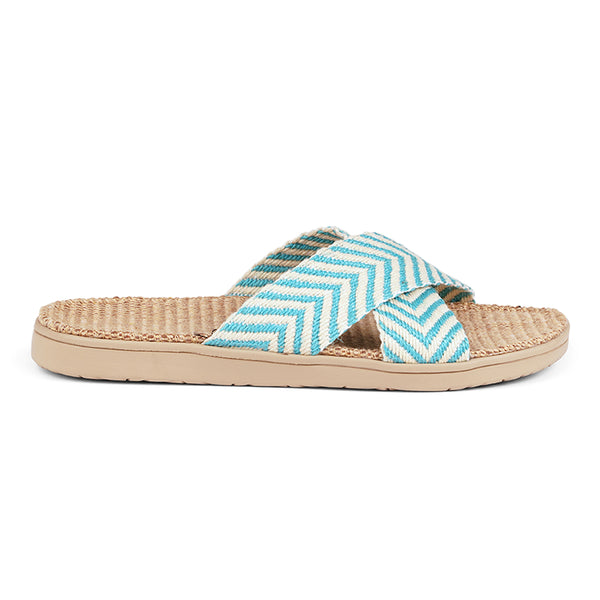 With great comfort and beautiful summer colors. The butter soft rubber sole is covered with fine natural jute for the best fit, style and comfort. The crossing bast straps are special designed and in wonderful colors for the Lovelies style Formentera.  We are proud of the high quality and sure that you will love Formentera. Designed with love to all the beautiful beaches and get aways in Formentera, the little small island close to Ibiza.