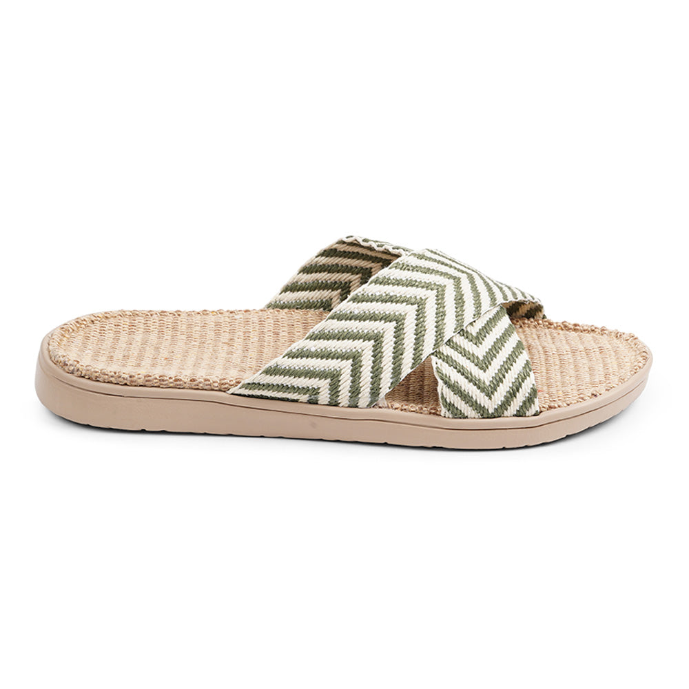 The Danish brand Lovelies - Formentera sandals Soft rubber sole covered in Natural jute with straps of bast. 