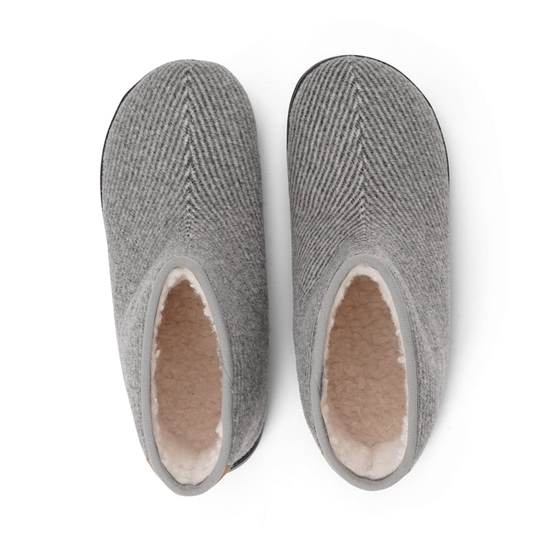 Soft and cosy lounge slippers  Lovelies lounge slippers are the essence of comfortability. When you’re in the need of surrounding your feet in soft and warm slippers, Lovelies lounge slippers are the answer. With soft and durable soles, fine wool and a gorgeous design, you’ll never want to wear any other home-shoe to make you feel at ease.  Outsole / Insole : Soft Rubber Curly faux fur for a warm and soft feeling  Curly faux fur for a warm and soft feeling Upper: 80% Wool – 20% polyester
