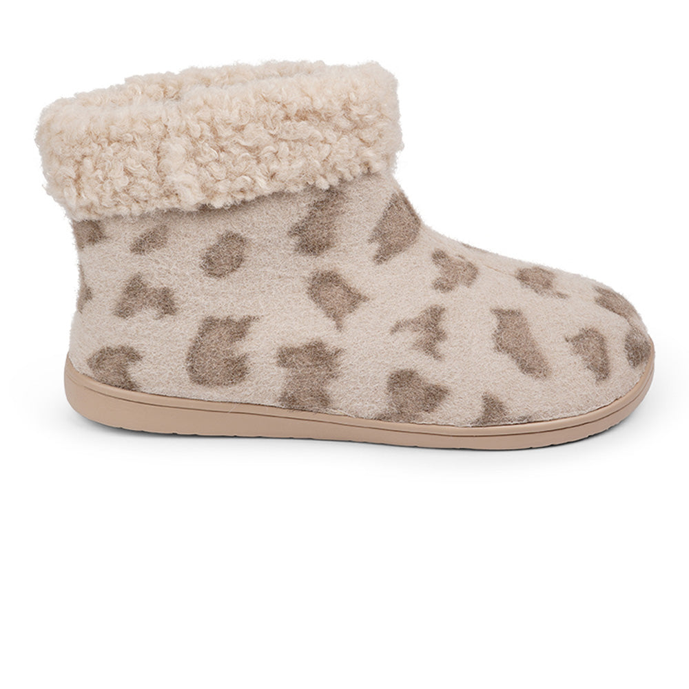 Ayana - High lounge loafer w/fur