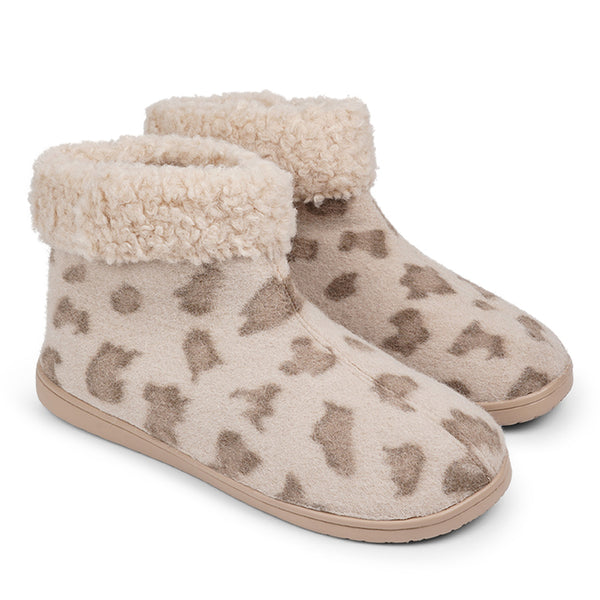 Ayana - High lounge loafer w/fur