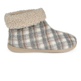 HL9711 Lovelies Ayana lounge slippers check grey
