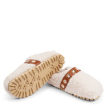 Lovelies Studio - fashion mules in sude and shearling. Suede mules with curly shearling lining  Lovelies shearling mules will bring softness and warmth to your feet this autumn. The combination of soft curly shearling and the durable cork and rubber sole guarantees the utmost comfort to the wearer.