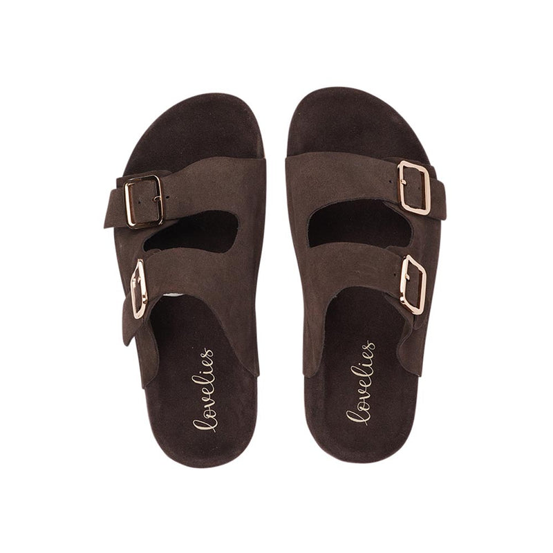 Lamia - Soft suede sandal