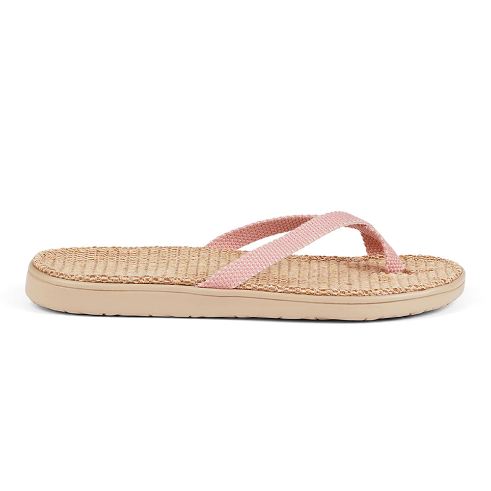 Lovelies Majali Jute flip flops. The rubber sole is light, soft and very comfortable. The best summer flip flops and in many colors.