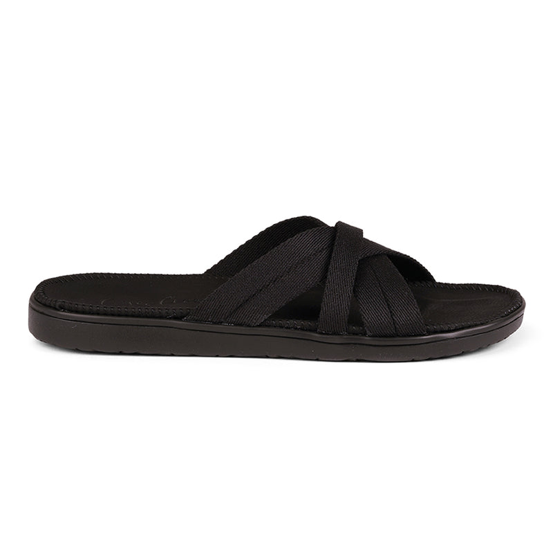 Lovelies - Mala Sandals, Soft rubber sole covered in vegan Leather and with beautiful woven cotton straps. The sandal is light and very comfortable.