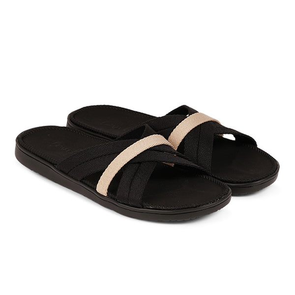 Lovelies - Mala Sandals, Soft rubber sole covered in vegan Leather and with beautiful woven cotton straps. The sandal is light and very comfortable.