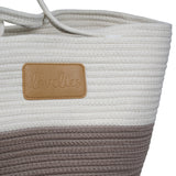 For those cheerful springdays and warm sunny summerdays all you need is a gorgeous beach bag.  Lovelies has made an elegant one in cotton and recycled polyester and it comes in 6 beautiful colours.    Whether you’re off to a picnic, going shopping or having a lazy day at the beach, a Lovelies beach bag will be your true companion.  Enjoy your Lovelies!  Material:  Cotton and recycled polyester Logo in leather Hand made Size: Weight 45 cm / Height 40 cm