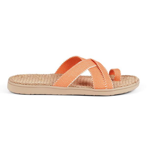 Lovelies - Ocata - Orange - Wonderful soft and light sandals with very comfortable comfort.