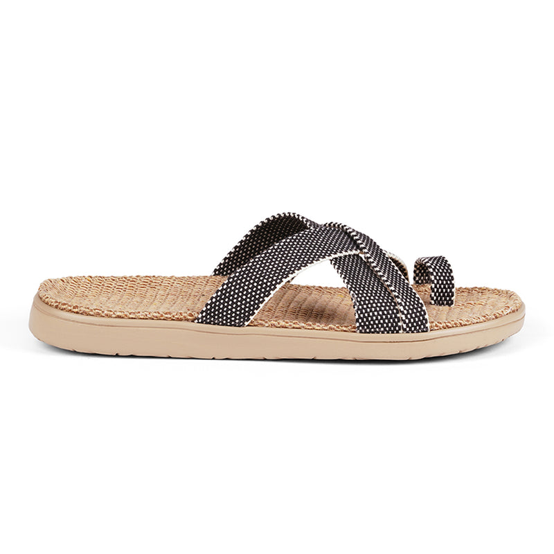 Ocata - Jute sole & woven cotton straps