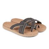 Ocata - Jute sole & woven cotton straps