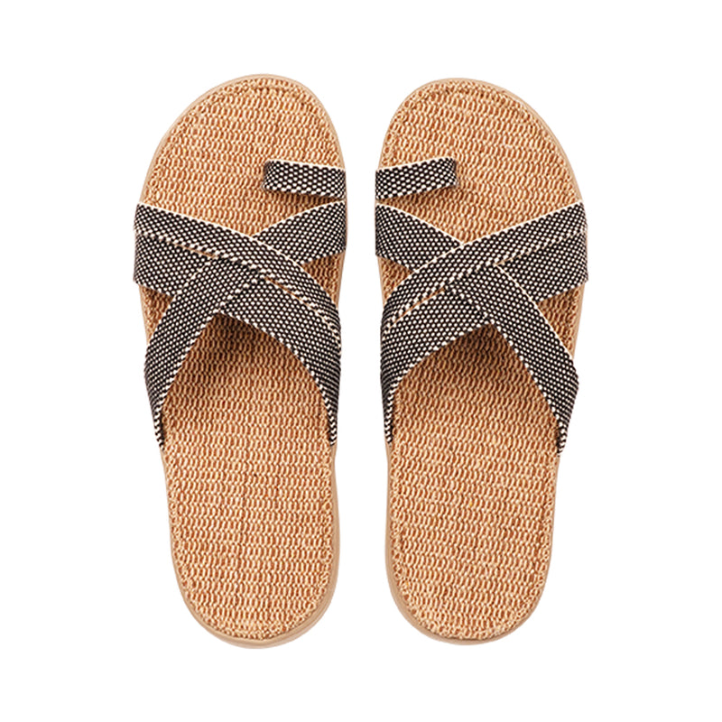 Ocata - Jute sole & woven cotton straps