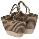 Paraiso beach bag from the Danish brand Lovelies. The beautiful tote bags are made of cotton and comes in many wonderful colours and 2 sizes. The handels are long enough so you can use them over your shoulder. Enjoy your Lovelies !  