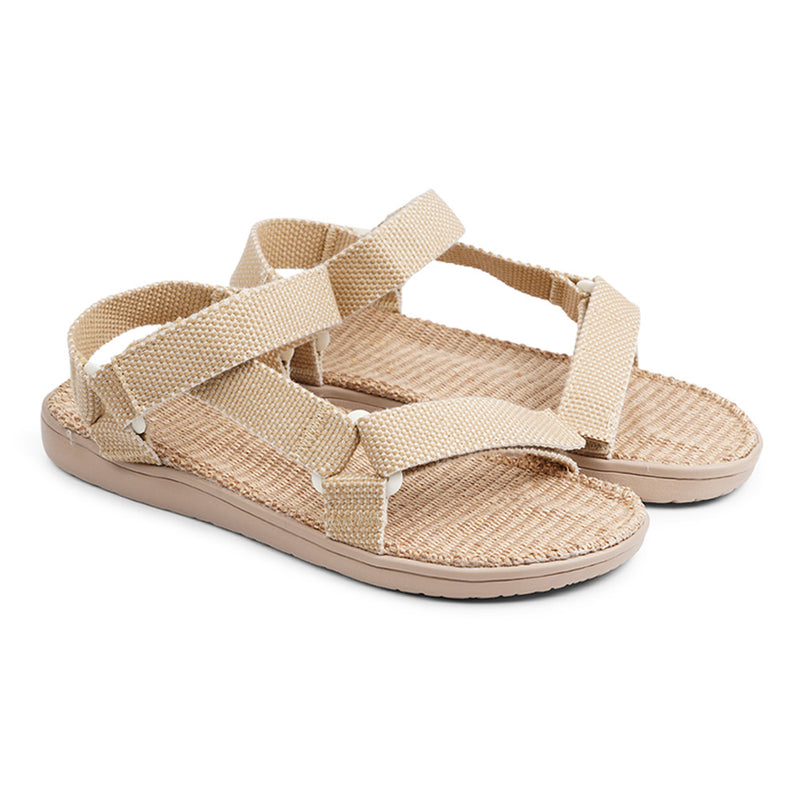 Paya the new Trekking sandal from Lovelies. Paya is made with adjustable velcro straps which secure a perfect fit. The sole is made of rubber which is covered in natural jute. The sandals are light and soft and absolutely loveable . . . Enjoy your lovelies !