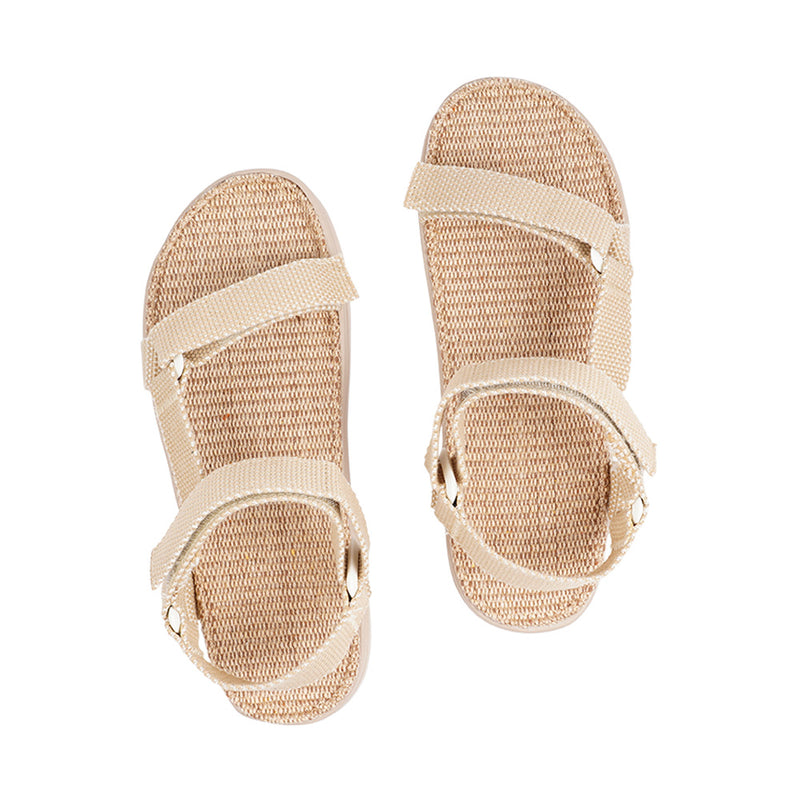 Paya the new Trekking sandal from Lovelies. Paya is made with adjustable velcro straps which secure a perfect fit. The sole is made of rubber which is covered in natural jute. The sandals are light and soft and absolutely loveable . . . Enjoy your lovelies !