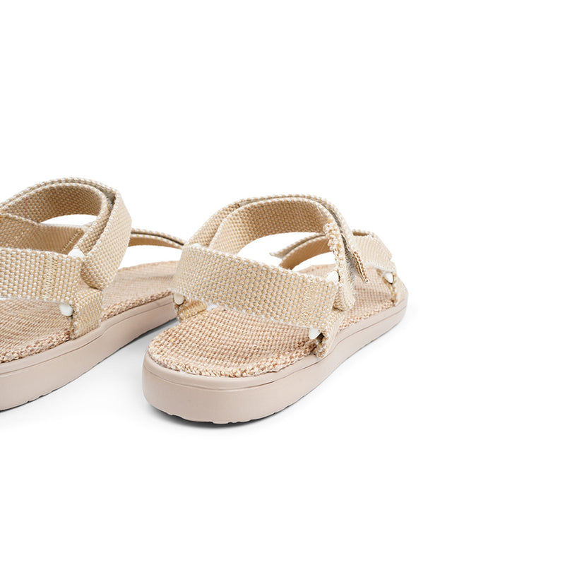 Paya the new Trekking sandal from Lovelies. Paya is made with adjustable velcro straps which secure a perfect fit. The sole is made of rubber which is covered in natural jute. The sandals are light and soft and absolutely loveable . . . Enjoy your lovelies !